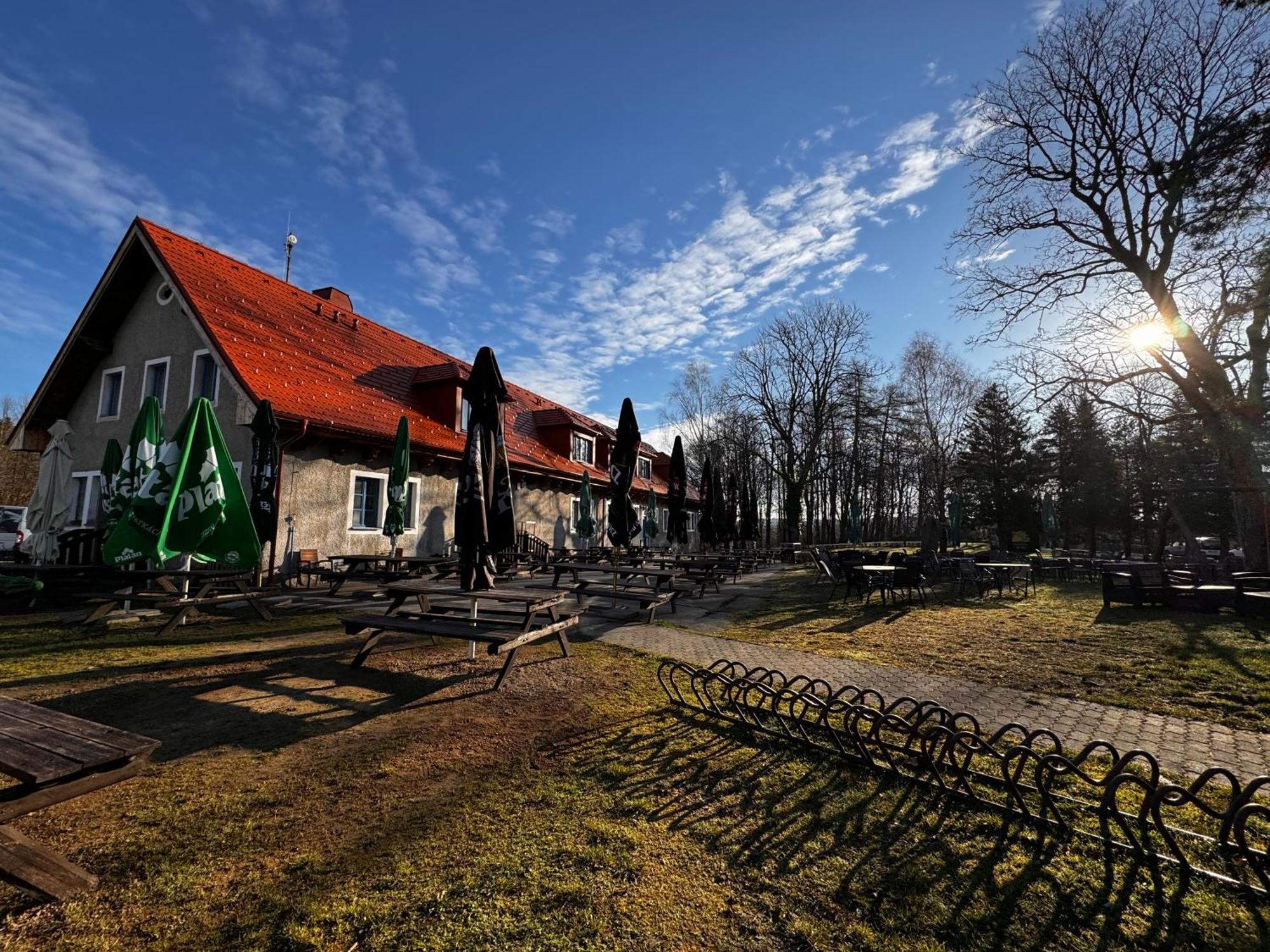 Penzion Landstejnsky Dvur Slavonice Exterior foto