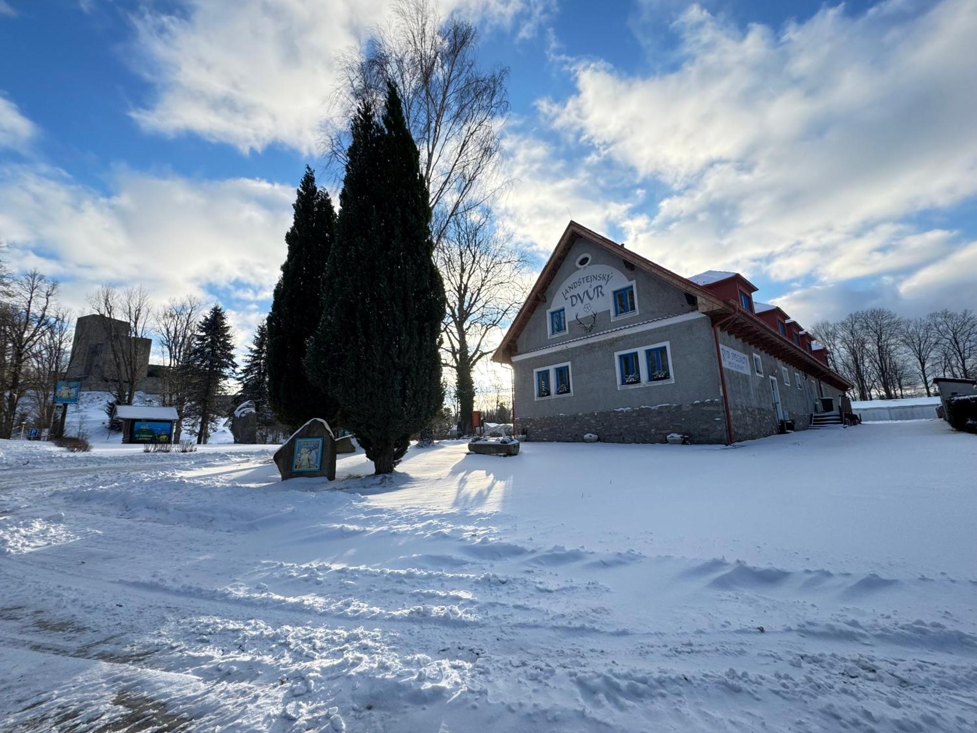 Penzion Landstejnsky Dvur Slavonice Exterior foto