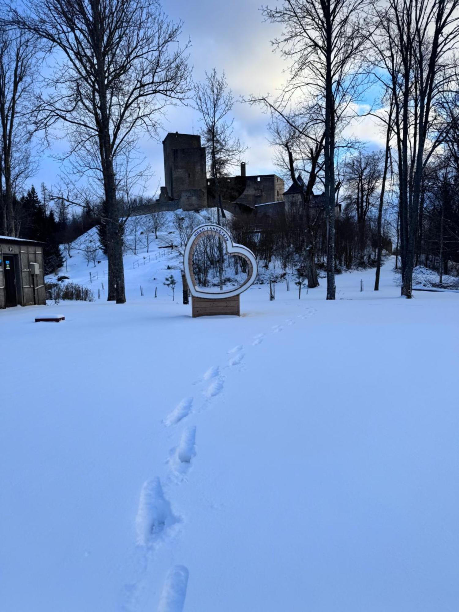 Penzion Landstejnsky Dvur Slavonice Exterior foto